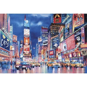 Clementoni 39249 - Fluoreszkáló puzzle - New York - 1000 db-os puzzle