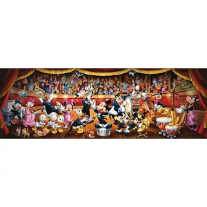 Clementoni 39445 - Panoráma puzzle - Disney mesehősök - 1000 db-os puzzle