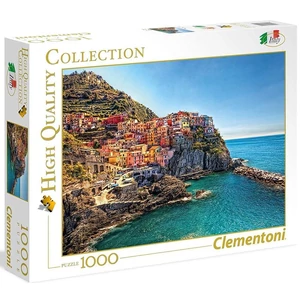 Clementoni 39452 - Manarola, Cinque Terre, Olaszország - 1000 db-os puzzle