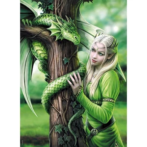 Clementoni 39463 - Anne Stokes Collection - Kötelék - 1000 db-os puzzle