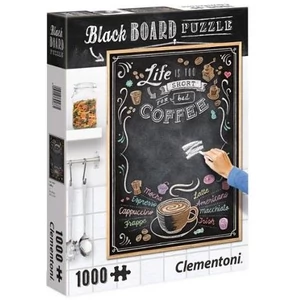 Clementoni 39466 - Black Board Puzzle - Coffee - 1000 db-os puzzle