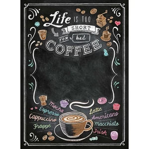 Clementoni 39466 - Black Board Puzzle - Coffee - 1000 db-os puzzle