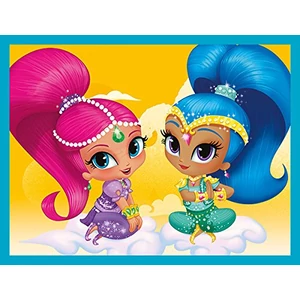 Clementoni 41187 - Shimmer és Shine - 12 db-os mesekocka