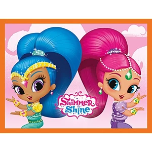 Clementoni 41187 - Shimmer és Shine - 12 db-os mesekocka
