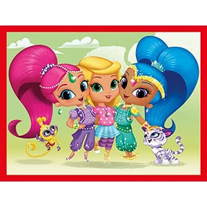 Clementoni 41187 - Shimmer és Shine - 12 db-os mesekocka