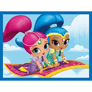 Clementoni 41187 - Shimmer és Shine - 12 db-os mesekocka