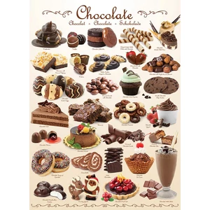 EuroGraphics 6000-0411 - Chocolate - 1000 db-os puzzle