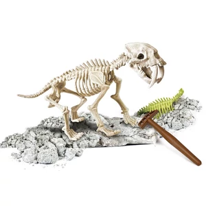 Clementoni 61253 - Archeofun - Világító Kardfogú tigris tudományos játék