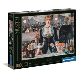 Clementoni 1000 db-os Museum Collection -  Egy Bár A Folie Bergeren (39661)