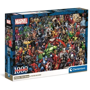 Clementoni 39709 - Marvel - 1000 db-os Comapct puzzle - A lehetetlen puzzle