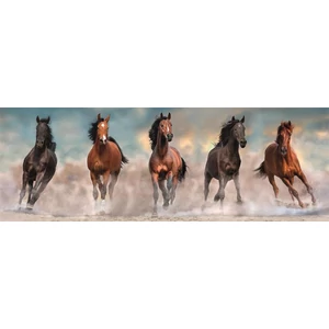 Clementoni 39875 - Panoráma puzzle - Lovak - 1000 db-os Compact puzzle