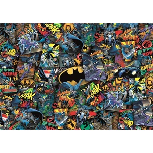 Clementoni 39906 - A lehetetlen puzzle - Batman - 1000 db-os Compact puzzle