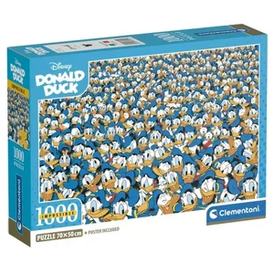 Clementoni 39799 Compact puzzle - A lehetetlen puzzle - Donald kacsa - 1000 db-os puzzle