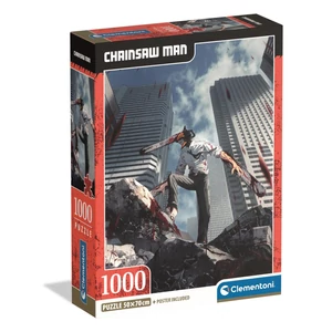 Clementoni 37508 - Chainsaw Man - 1000 db-os Compact puzzle