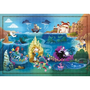 Clementoni 39783 - A kis hableány -  Disney 100 Collection - 1000 db-os Compact puzzle