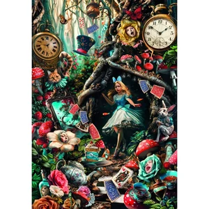 Clementoni 1000 db-os Compact puzzle - High Quality Collection - Alíz csodaországban (39935)