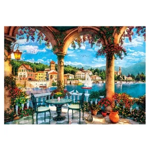 Clementoni 39930 - High Quality Collection - Balcony Lake - 1000 db-os Compact puzzle