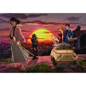 Clementoni 1000 db-os Compact puzzle - High Quality Collection - Lupin 3 (37054)