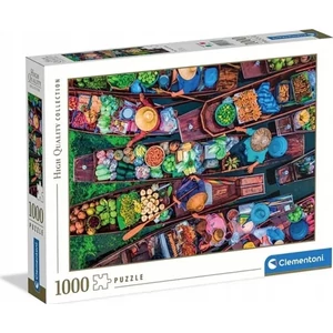Clementoni 39882 - High Quality Collection - Thaiföld, úszó piaca - 1000 db-os puzzle