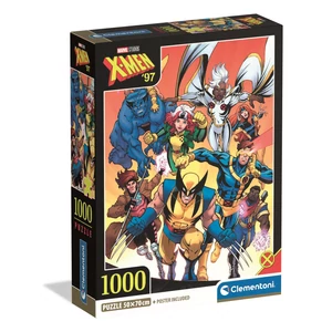 Clementoni 37066 - Marvel - Xmen - 1000 db-os Compact puzzle