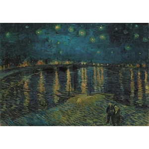 Clementoni 37095 - Museum Collection -  S Night over the River - 1000 db-os Compact puzzle