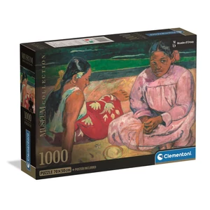 Clementoni 39975 - Museum Collection - Femmes De Tahiti - 1000 db-os Compact puzzle