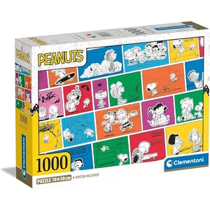 Clementoni 39803 - Peanuts - 1000 db-os Compact puzzle