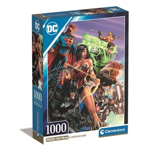 Clementoni 39852 - DC comics - 1000 db-os Compact puzzle 