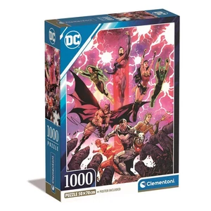 Clementoni 39853 - DC comics - 1000 db-os Compact puzzle 