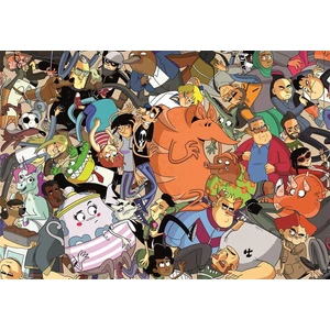 Clementoni 39797 - High Quality Collection - Zerocalcer - Kollázs - 1000 db-os Compact puzzle