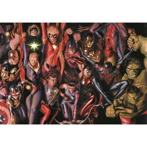Clementoni 39857 - Marvel - 1000 db-os Compact puzzle 