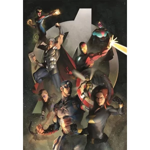 Clementoni 39809 - Marvel - Bosszúállók - 1000 db-os Compact puzzle 