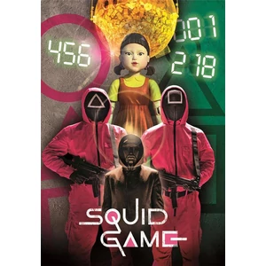 Clementoni 39859 - Squid Game - 1000 db-os Compact puzzle 