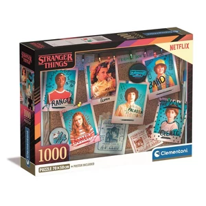 Clementoni 39860 - Stranger Things - 1000 db-os Compact puzzle 