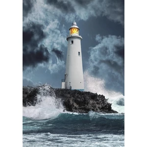 Clementoni 39991 - High Quality Collection - Lightouse In The Storm - 1000 db-os Compact puzzle