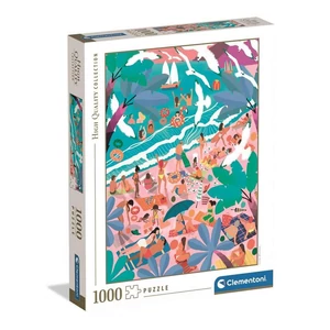 Clementoni 1000 db-os puzzle - High Quality Collection - Vasárnap a strandon (39891)
