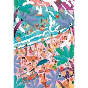 Clementoni 1000 db-os puzzle - High Quality Collection - Vasárnap a strandon (39891)
