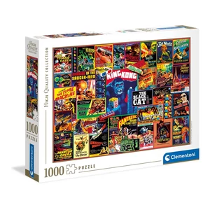 Clementoni 39602 - Klasszikus thriller filmek - 1000 db-os puzzle