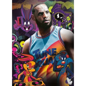 Clementoni 39626 - Space Jam: Új kezdet - King James - 1000 db-os puzzle