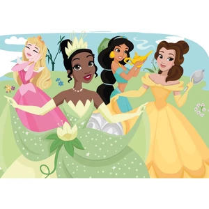 Clementoni 25714 - Disney Princess- 104 db-os Színezhető kétoldalas puzzle