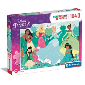 Clementoni 23767 - Disney Hercegnők - 104 db-os Maxi puzzle
