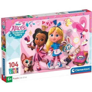 Clementoni 25751 - Alice Csodaország Cukrászdája - 104 db-os Szuper színes puzzle