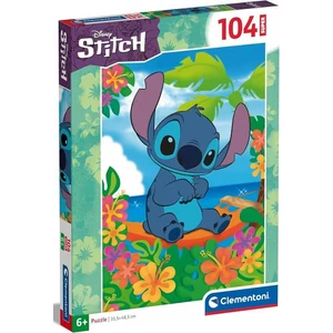 Clementoni 27572 - Stitch 2 - 104 db-os Szuper színes puzzle