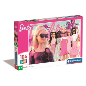 Clementoni 25752 - Barbie - 104 db-os Szuper színes puzzle