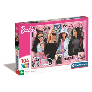 Clementoni 25754 - Barbie - 104 db-os Szuper Színes puzzle