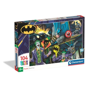 Clementoni 25031 - Batman - 104 db-os  Szuper színes puzzle