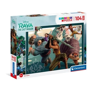 Clementoni 23750 - Raya és az utolsó sárkány - 104 db-os Szuper színes puzzle