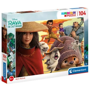 Clementoni 27157 - Raya és az utolsó sárkány - 104 db-os Szuper színes puzzle