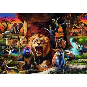 Clementoni 1500 db-os Compact puzzle - High Quality Collection The Tribal (31722)