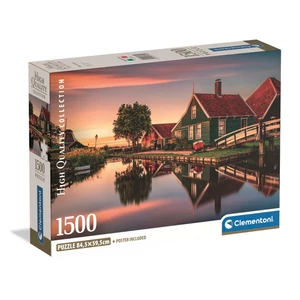 Clementoni 31734 - High Quality Collection - Zannse Schans - 1500 db-os Compact puzzle